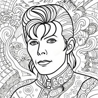 David Bowie Kleurplaat 50794-42321