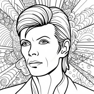 David Bowie Kleurplaat 50794-42323