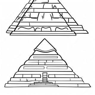 Piramide Kleurplaat 50884-42393