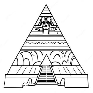 Piramide Kleurplaat 50884-42394