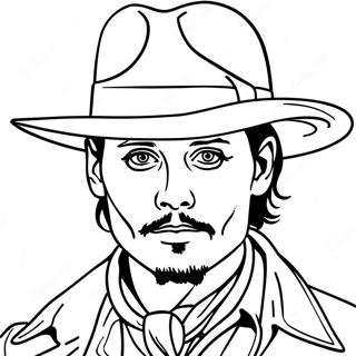 Johnny Depp Kleurplaat 50954-42440