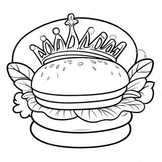 Burger King Logo Kleurplaat 51484-42876