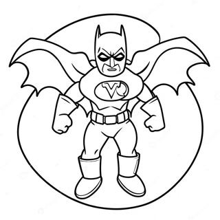 Baby Batman Kleurplaten