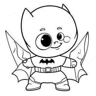 Baby Batman Kleurplaat 51794-43122