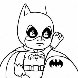 Baby Batman Kleurplaat 51794-43123