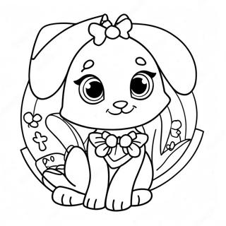 Jewelpet Kleurplaat 52085-43342