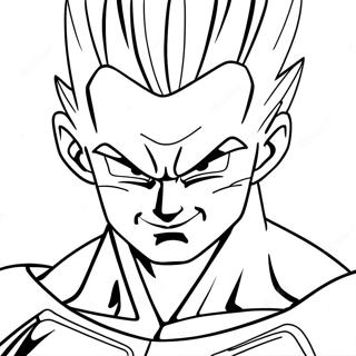 Majin Vegeta Kleurplaat 52155-43403