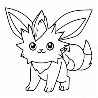 Jolteon Kleurplaat 52496-43663