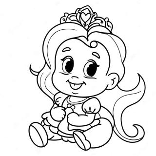 Baby Disney Prinses Kleurplaten