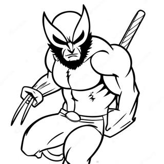 Wolverine Dier Kleurplaat 52866-43964