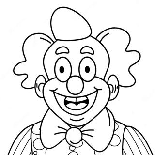 Krusty De Clown Kleurplaat 52996-44066