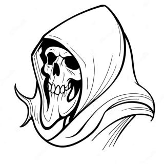 Grim Reaper Kleurplaten