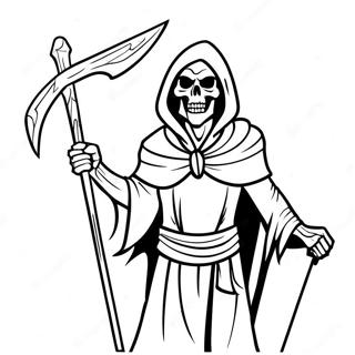 Grim Reaper Kleurplaat 53448-44394