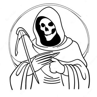 Grim Reaper Kleurplaat 53448-44395