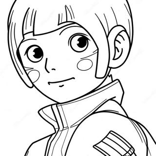 Rock Lee Kleurplaat 53778-44820