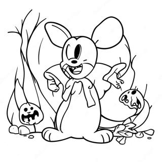 Disney Horror Kunst Kleurplaat 54119-45083