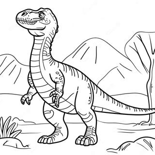 Allosaurus Kleurplaat 54971-45743