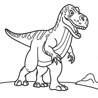 Allosaurus Kleurplaat 54971-45744