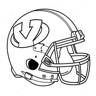 Byu Voetbal Logo Kleurplaat 55101-45830