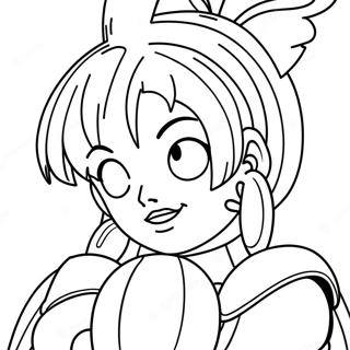 Bulma Kleurplaat 55601-46227