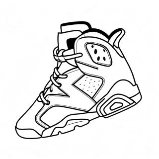 Jordan 6 Omrisskleurplaat 55671-46301