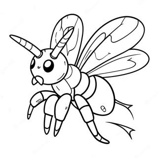 Beedrill Kleurplaat 55731-46338