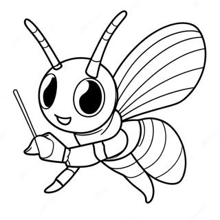 Beedrill Kleurplaat 55731-46339