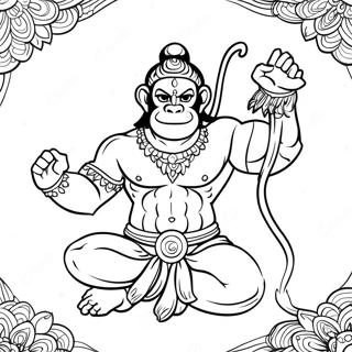 Hanuman Kleurplaat 56011-46564