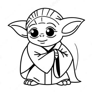 Yoda Kleurplaat 56141-46682