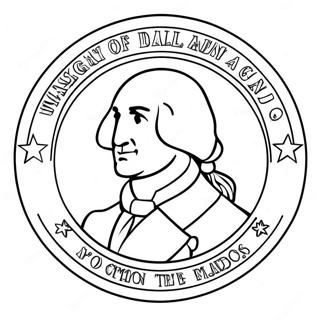 Washington Commanders Logo Kleurplaat 56201-46724