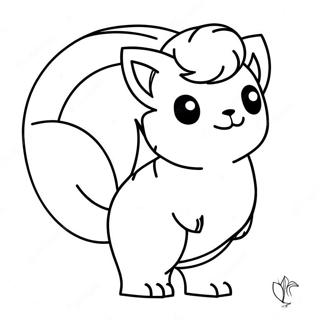 Vulpix Kleurplaten