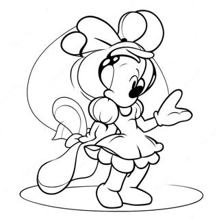 Prinses Minnie Mouse Kleurplaat 56261-46766