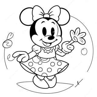 Prinses Minnie Mouse Kleurplaat 56261-46767