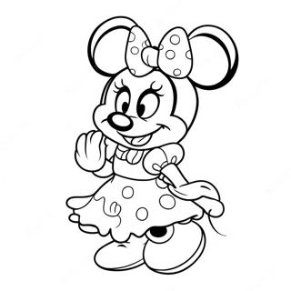 Prinses Minnie Mouse Kleurplaat 56261-46768