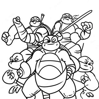 Ninja Turtles Kleurplaat 56321-46824