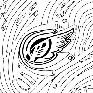 Carolina Hurricanes Logo Kleurplaat 56541-46995