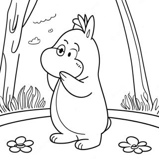 Moomin Kleurplaat 56621-47058