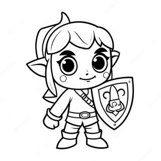 Toon Link Kleurplaat 56651-47078