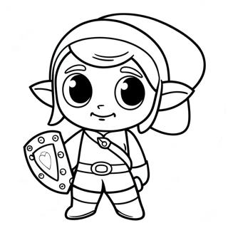 Toon Link Kleurplaat 56651-47080