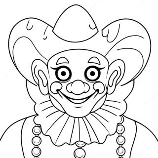 Eng Art De Clown Kleurplaat 56802-47211