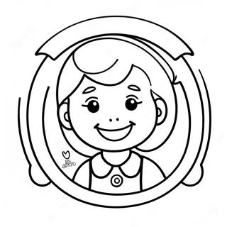 Brownie Girl Scout Logo Kleurplaat 56921-47298