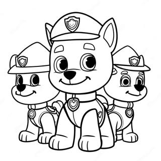 Paw Patrol Halloween Kleurplaat 57263-47625