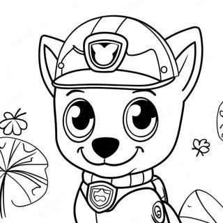 Paw Patrol Halloween Kleurplaat 57263-47627