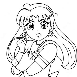 Sailor Pluto Kleurplaten