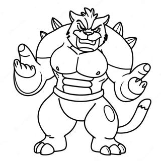 Incineroar Kleurplaat 57674-47948