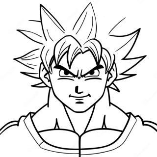 Goku In Super Saiyan Vorm Kleurplaat 57785-48033