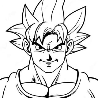 Goku In Super Saiyan Vorm Kleurplaat 57785-48035