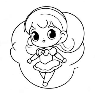 Chibi Sailor Mercury In Actie Kleurplaat 57915-48141