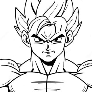 Gohan Super Saiyan 2 Kleurplaat 57944-48147