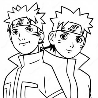 Naruto En Hinata Kleurplaat 58364-48502